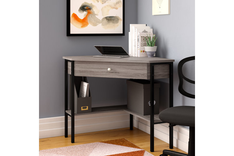 Naperville corner outlet computer desk